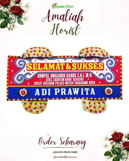 Papan Bunga Ucapan Selamat Kupang Baru