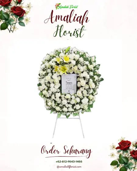 Krans Bunga Duka Kupang Baru