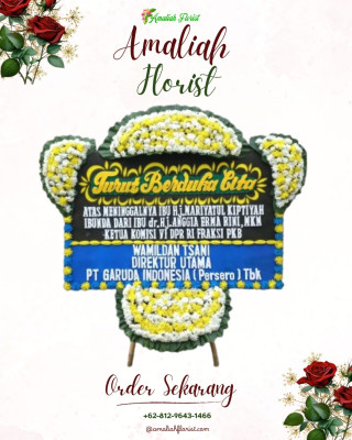 Papan Bunga Duka di Kupang Baru