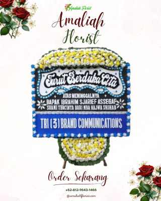 Papan Bunga Duka di Kupang Baru