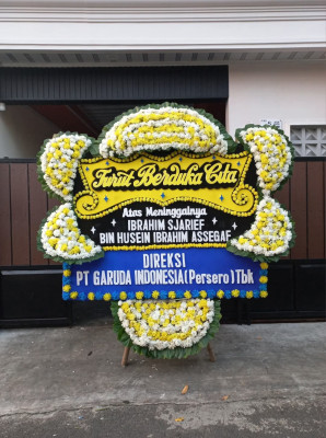 Papan Bunga Duka di Kupang Baru